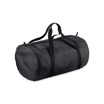 Packaway barrel bag - Black/Black - One size
