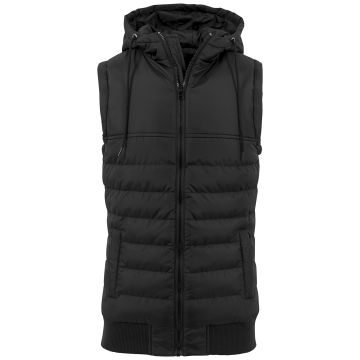 Bubble vest - Black/Black - S