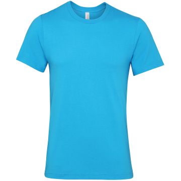 Unisex Jersey crew neck t-shirt - Aqua - S