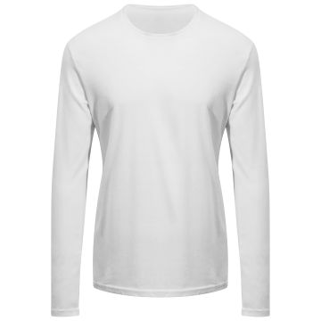 Erawan organic long-sleeve tee - Arctic White - XS