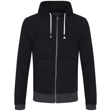 Okavango regen zoodie - Black/Charcoal - XS