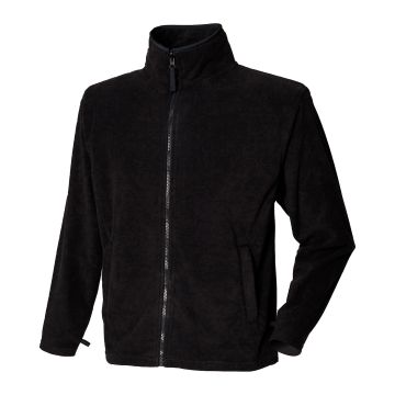 Microfleece jacket - Black* - S