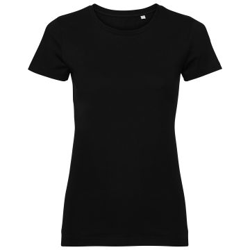 Women's pure organic tee - Black - XS