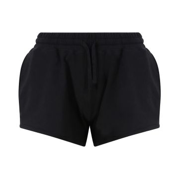 Women's cool jog shorts - Jet Black - XS