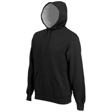 Hooded sweatshirt - Black - XS