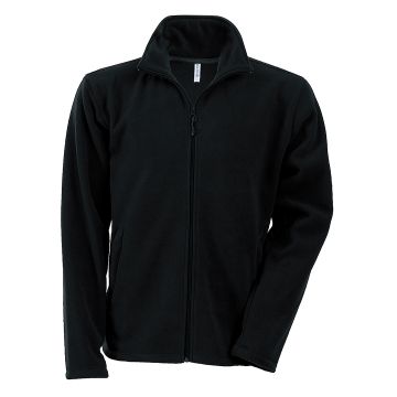 Falco full zip microfleece jacket - Black* - S