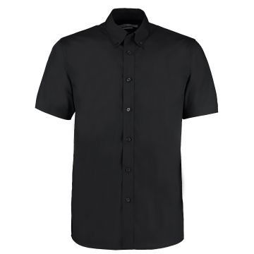Workforce shirt short-sleeved (classic fit) - Black - S