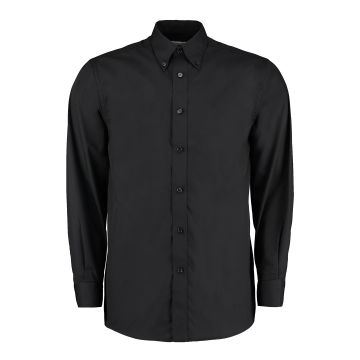 Workforce shirt long-sleeved (classic fit) - Black - S