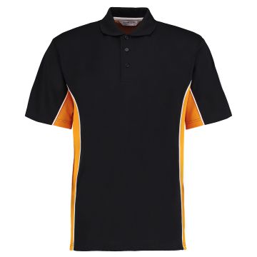 Track polo (classic fit) - Black/Gold/White* - XXS