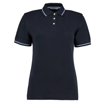 Women's St Mellion polo (classic fit) - Navy/Light Blue - Wom 16