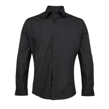 Supreme poplin long sleeve shirt - Black - 14.5