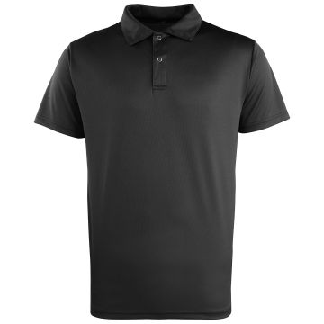 Coolchecker® studded polo - Black - XS