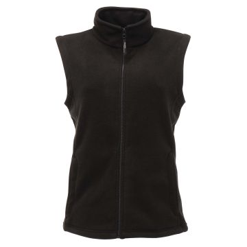 Women's microfleece bodywarmer - Black - Wom 8