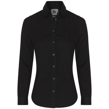 Women's Lucy denim shirt - Black - XS
