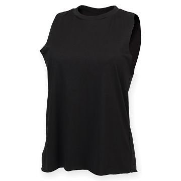 High neck vest - Black - XS