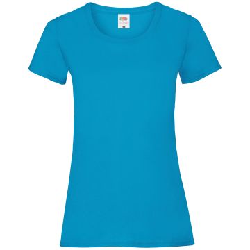 Women's valueweight T - Azure Blue - XS