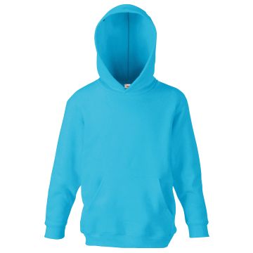 Kids classic hooded sweatshirt - Azure Blue - 5/6 Years