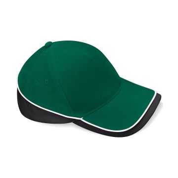 Teamwear competition cap - Bottle/Black/White - One size