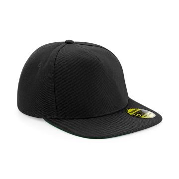 Original flat peak snapback - Black/Black/Black - One size