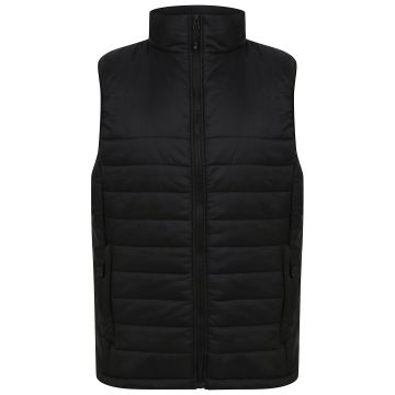 Unisex padded gilet - Black - XS
