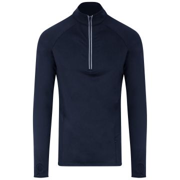 Cool Flex long half-zip top - French Navy - S
