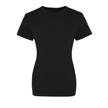 The 100 girlie T - Deep Black - S