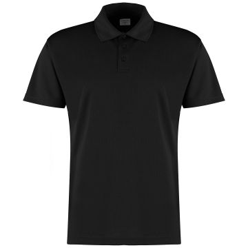 Regular fit Cooltex® plus micro mesh polo - Black - S