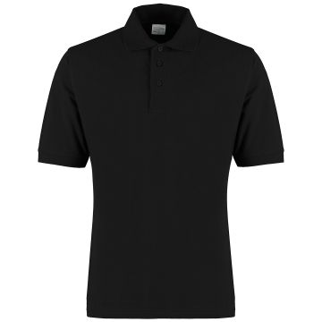 Classic fit cotton Klassic Superwash® 60° polo - Black - XS