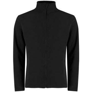Regular fit corporate microfleece - Black - XS