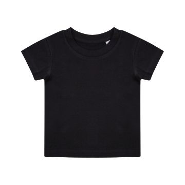 Organic t-shirt - Black - 0/3 Months