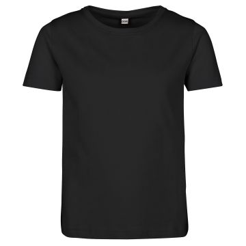 Girls short sleeve tee - Black - 4/6 Years