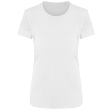 Women's Ambaro recycled sports tee - Arctic White - XS