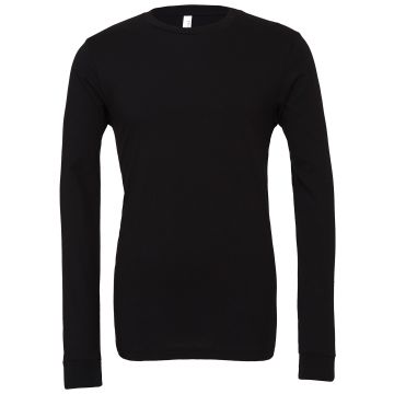 Unisex Jersey long sleeve tee - Black - XS