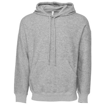 Unisex sueded fleece pullover hoodie - Athletic Heather - XS