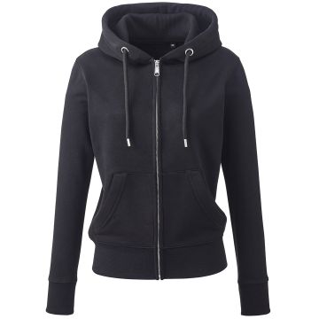Women's Anthem full-zip hoodie - Black - S