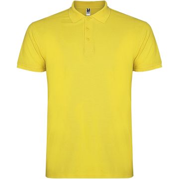 Star short sleeve men's polo