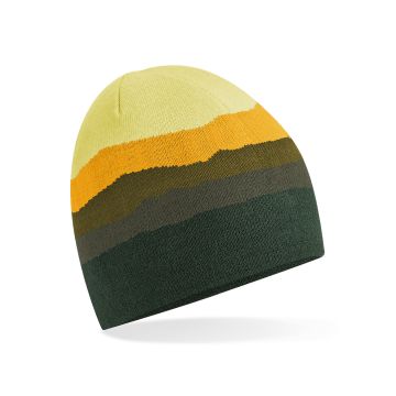 Mountain peaks pull-on beanie - Alpine Peaks - One size