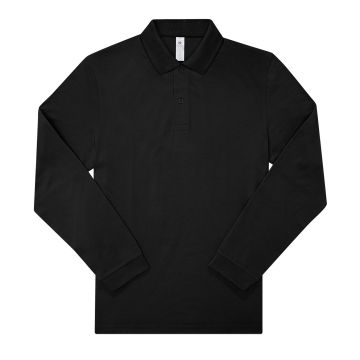 B&C My Polo 180 LSL - Black* - S
