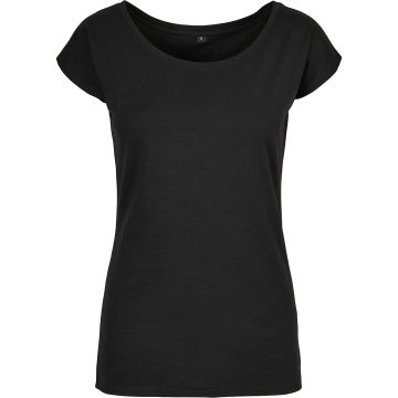 Women's wide neck tee