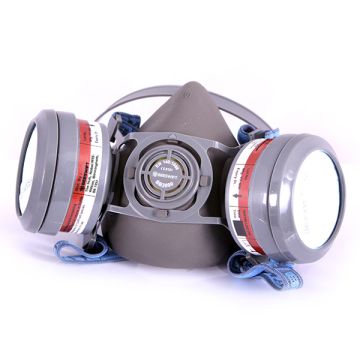 A1P2 READY MASK  C/W FILTERS - Grey