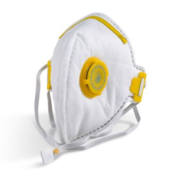 BB FOLD FLAT P3 VALVE MASK - White