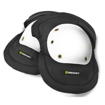 B-BRAND RIVETED CAP KNEE PAD - White / Black