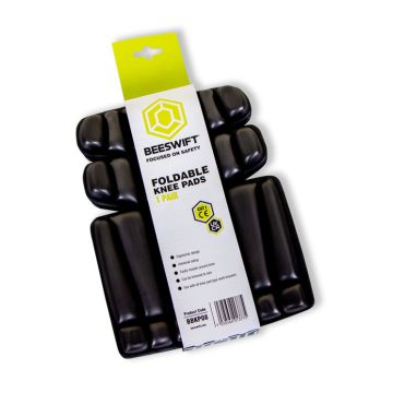 FOLDABLE KNEE PAD       (PAIR) - Black
