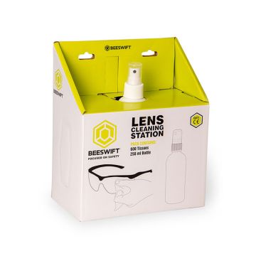 B-BRAND LENS CLEANING STATION - White