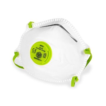B-BRAND BBFFP2 MASK VALVED - White