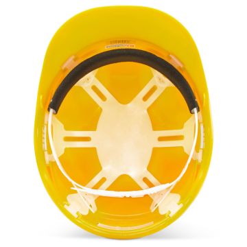 VENT HELMET REP PLASTIC HARNES C/W SWEATBAND - White