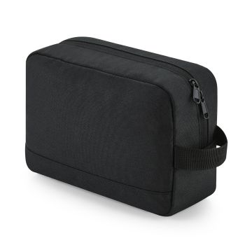 Recycled essentials wash bag - Black - One size