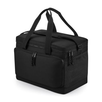 Recycled large cooler shoulder bag - Black - One size