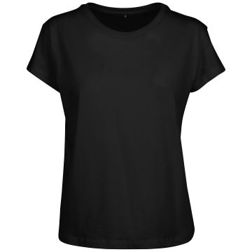 Women's box tee - Black - S