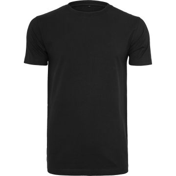 Organic t-shirt round neck - Black - S